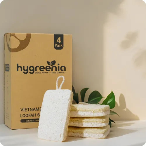 4-Pack Natural Loofah Dish Sponge