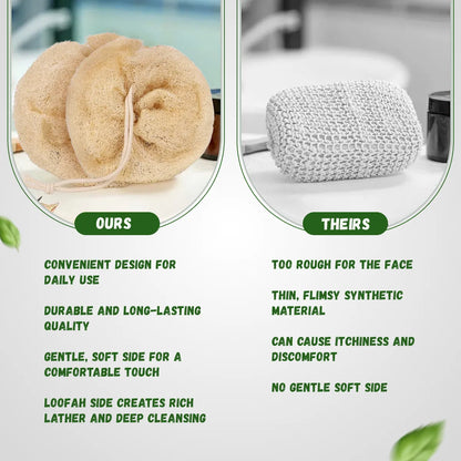 Natural Loofah Exfoliating Body
