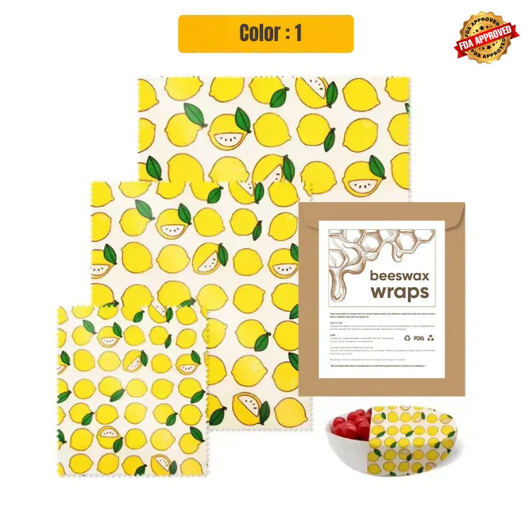 Reusable Beeswax Food Wraps