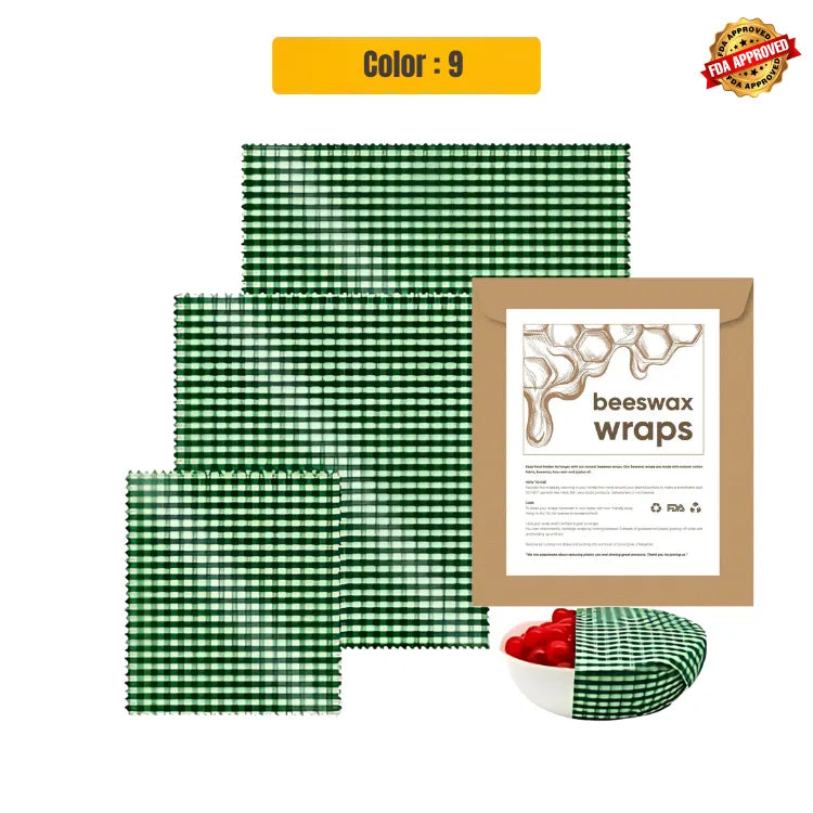 Reusable Beeswax Food Wraps