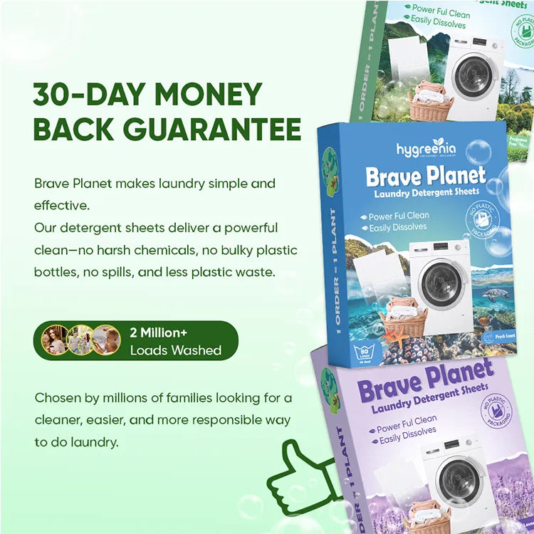 Laundry Detergent Sheets (Up to 80 loads)