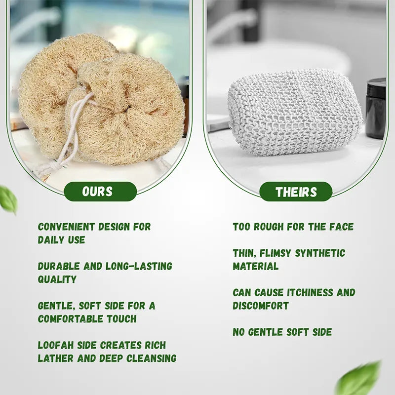 Natural Loofah Exfoliating Body