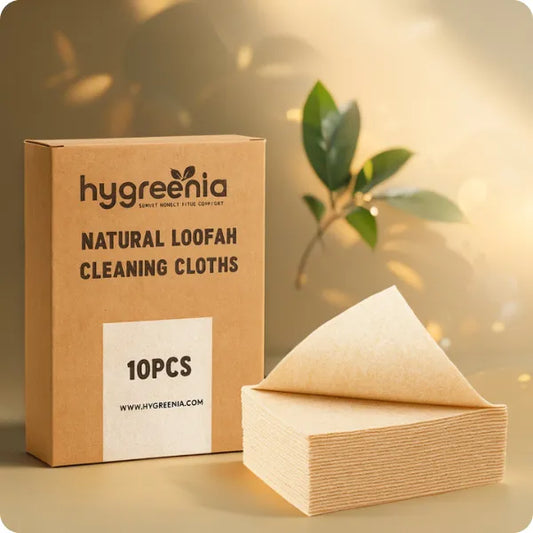 Box Reusable Loofah Cleaning Cloths(10pcs)