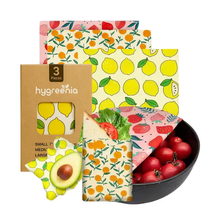 1-Pack Reusable Beeswax Food Wraps