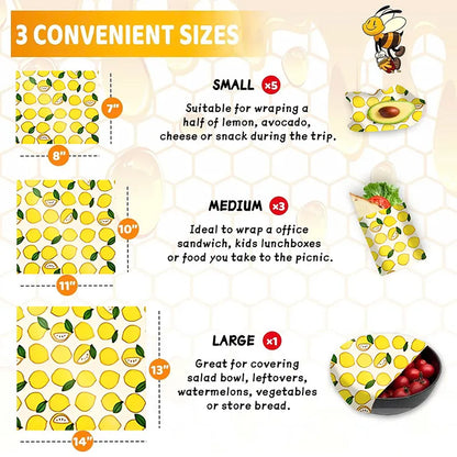 Reusable Beeswax Food Wraps